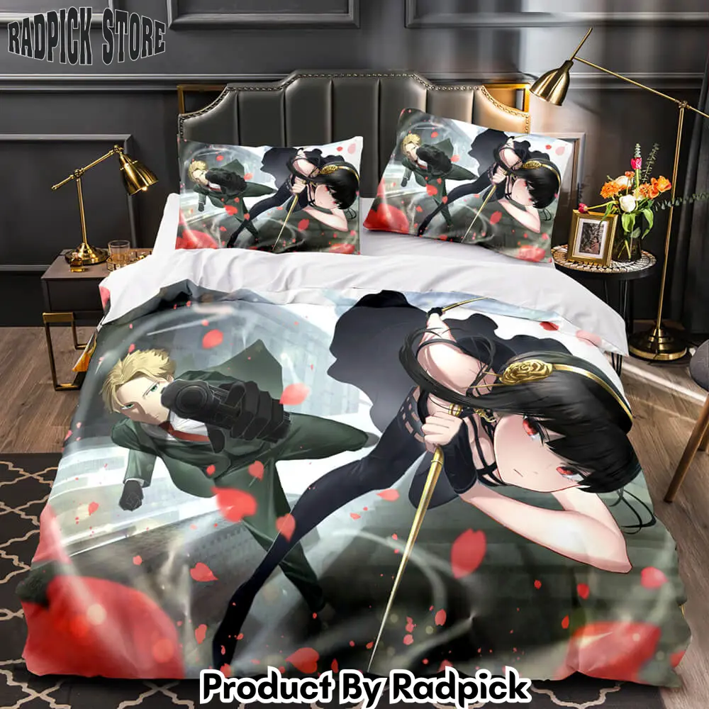 Spy x family bedding set quilt duvet cover bed sheet for room decoration  rp0429250